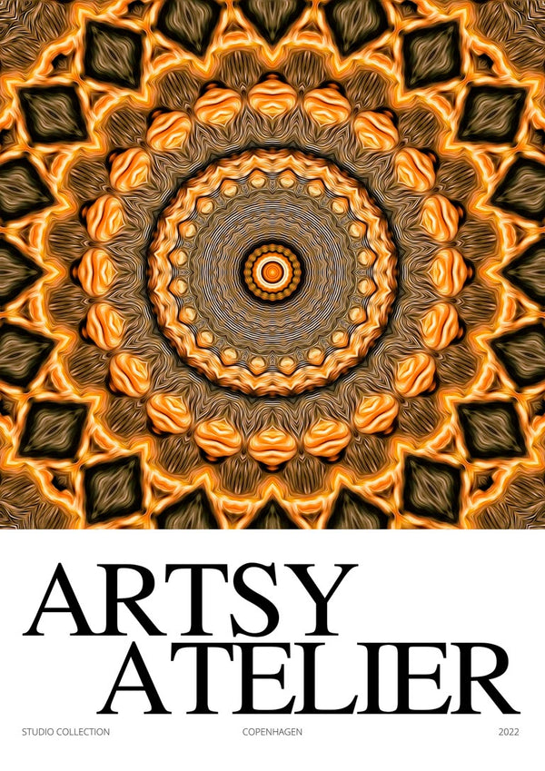 Hypnotic Sun Poster