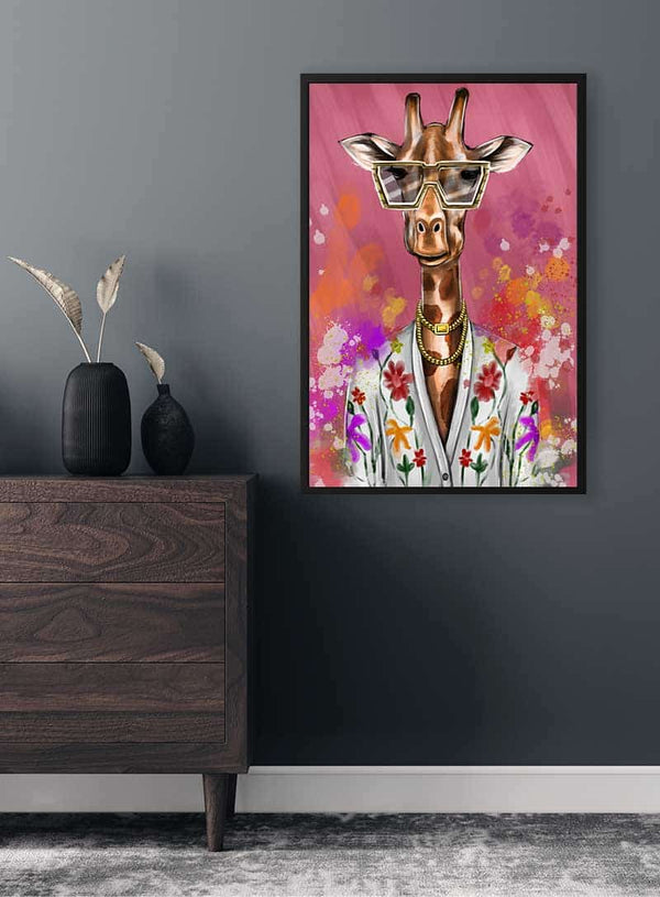 Miami Vice Giraf Poster