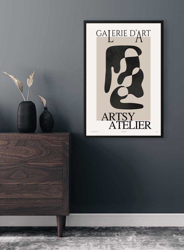 Abstrakt sortieren - Galerie D'art Poster