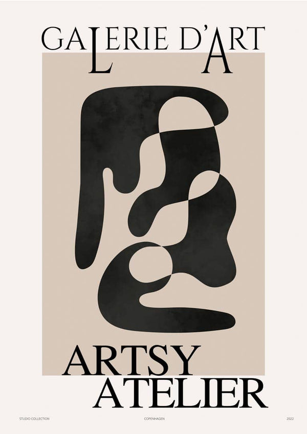Abstrakt sortieren - Galerie D'art Poster