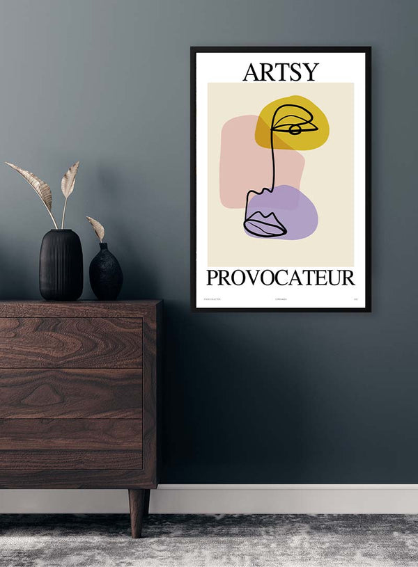 Artsy Provocateur Nr. 01 Poster