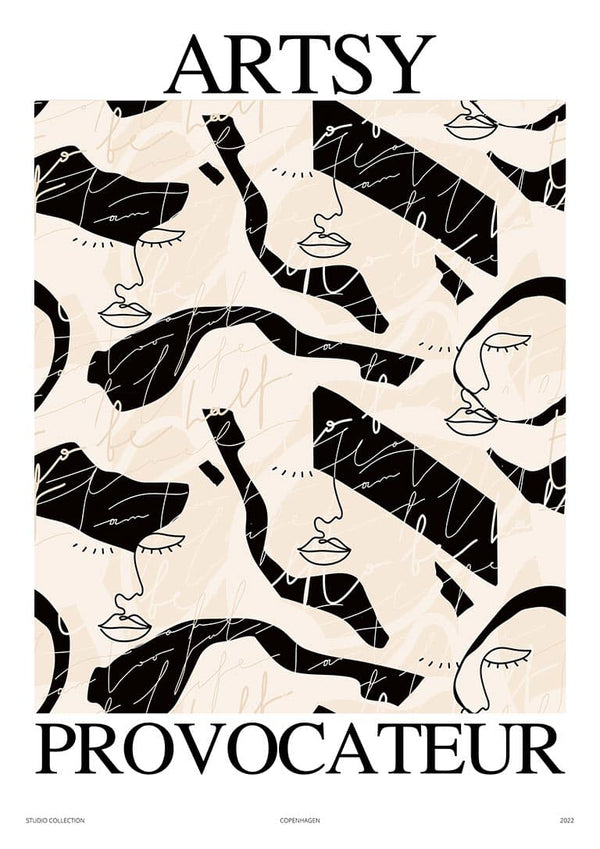 Artsy Provocateur Nr. 03 Poster