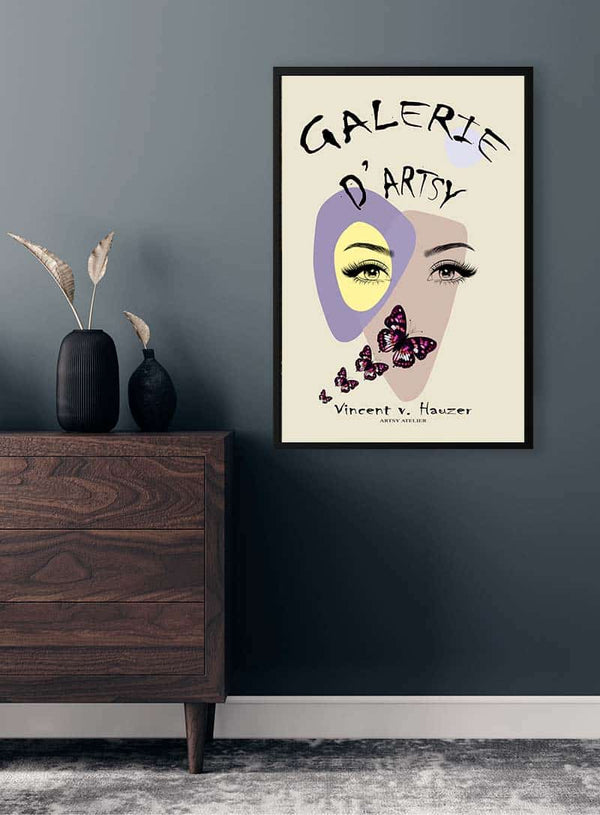 Sei mein Schmetterling - Vincent von Hauzer Poster