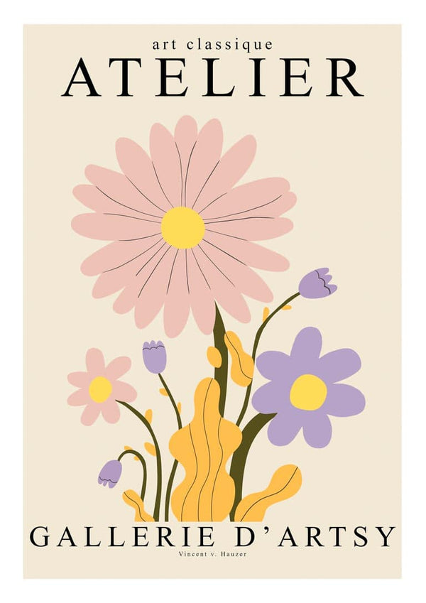 Blumenausstellung - Vincent V Poster