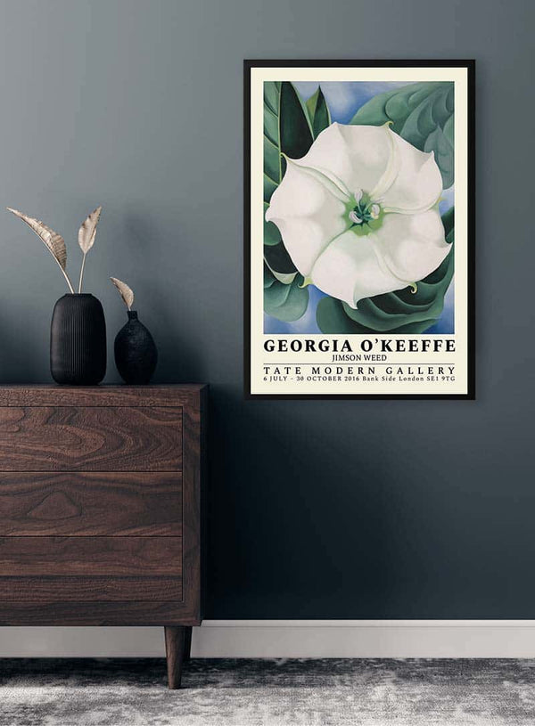 Jimson Weed – Georgia O'Keeffe Poster
