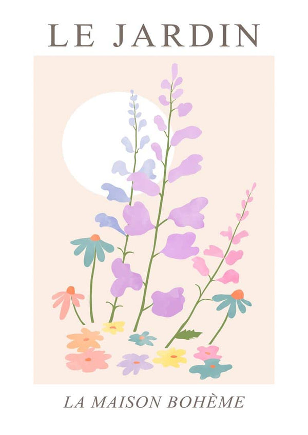 Poster Le Jardin Nr. 1