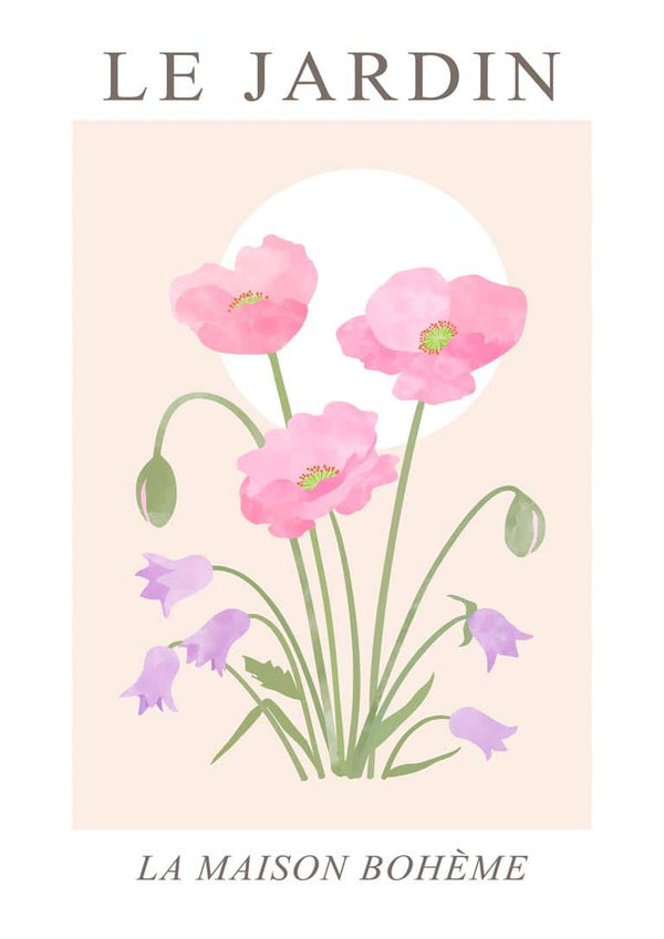 Poster Le Jardin Nr. 3