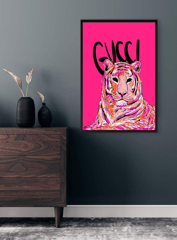 Gucci Tiger Fashion Nr. 02 Poster