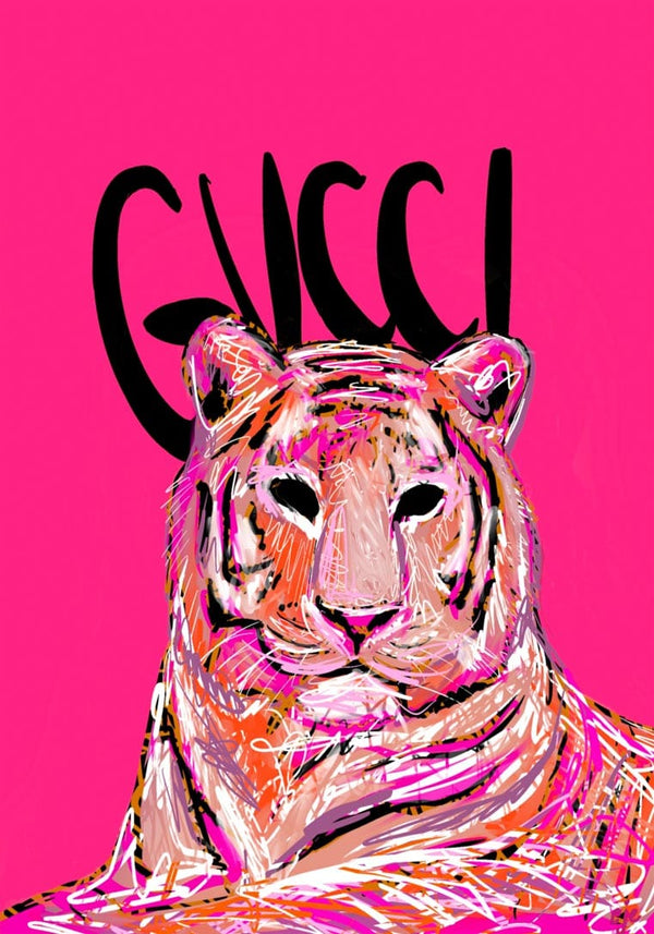 Gucci Tiger Fashion Nr. 02 Poster