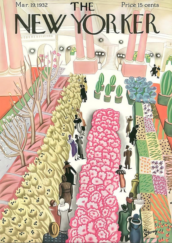 Buntes Artfair-Poster