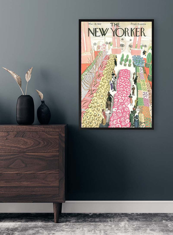 Buntes Artfair-Poster