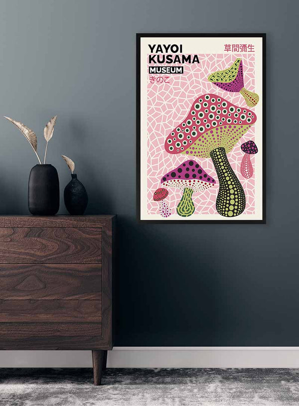 Yayoi Kusama - Unendlichkeitspilz Poster