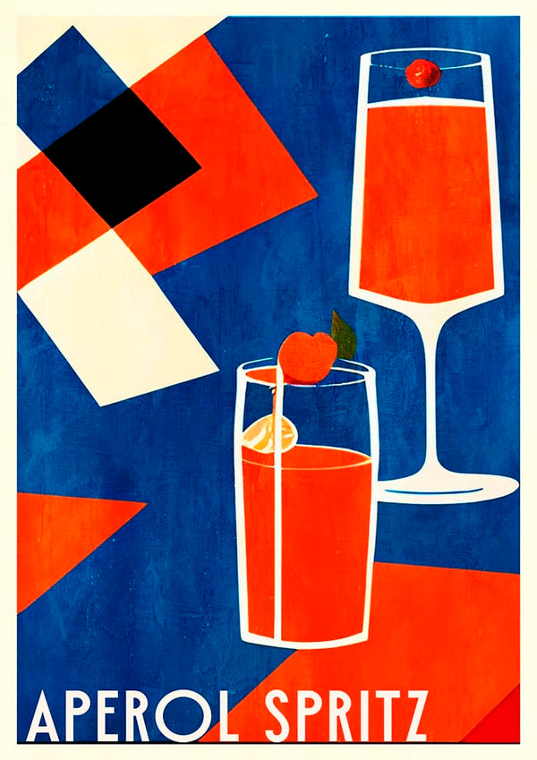 Roter Aperol Spritz