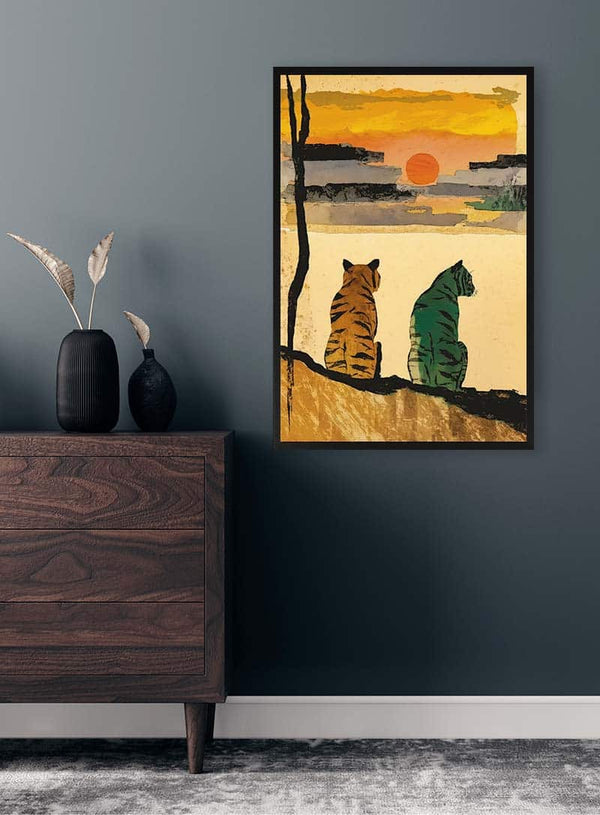 Ruhende Tiger