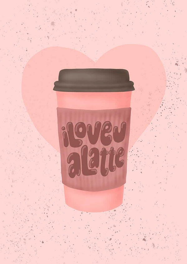 Ich liebe dich, einen Latte