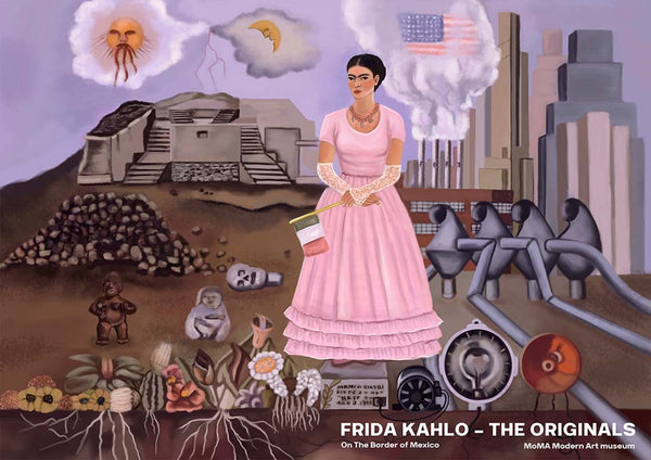 Die Grenze von Mexiko - Frida Kahlo