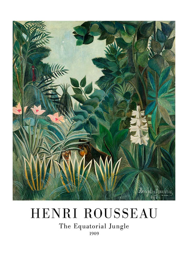 Der Äquatorialdschungel - Henri Rousseau