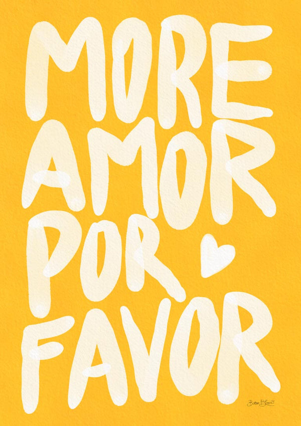 More Amor Por Favor Y - Baroo Bloom