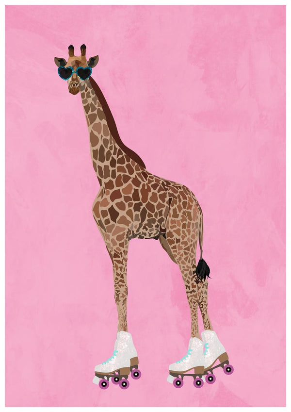 Rollschuh-Giraffe - Sarah Manovski
