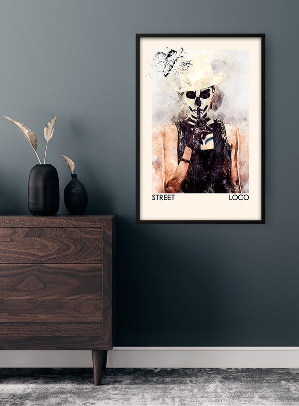 Street Art Loco Poster