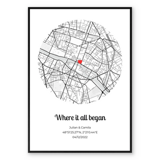 Where it all began - Personalized Poster