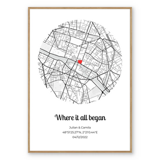 Where it all began - Personalized Poster