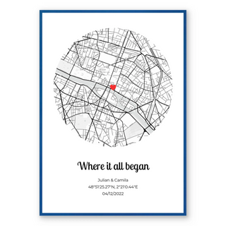 Where it all began - Personalized Poster