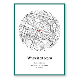 Where it all began - Personalized Poster
