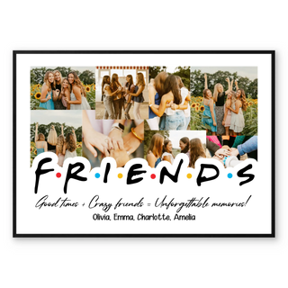Friends - Personalized Poster