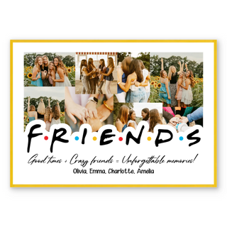 Friends - Personalized Poster