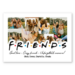 Friends - Personalized Poster