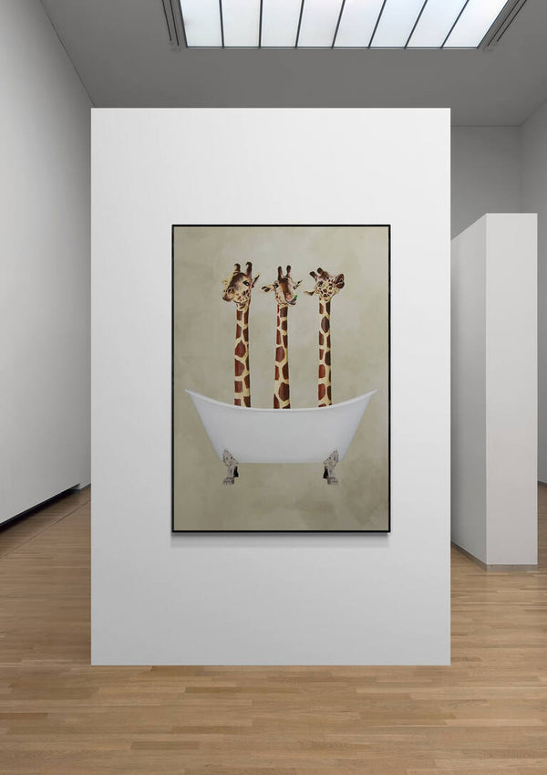 Giraffen in der Badewanne - Coco de Paris