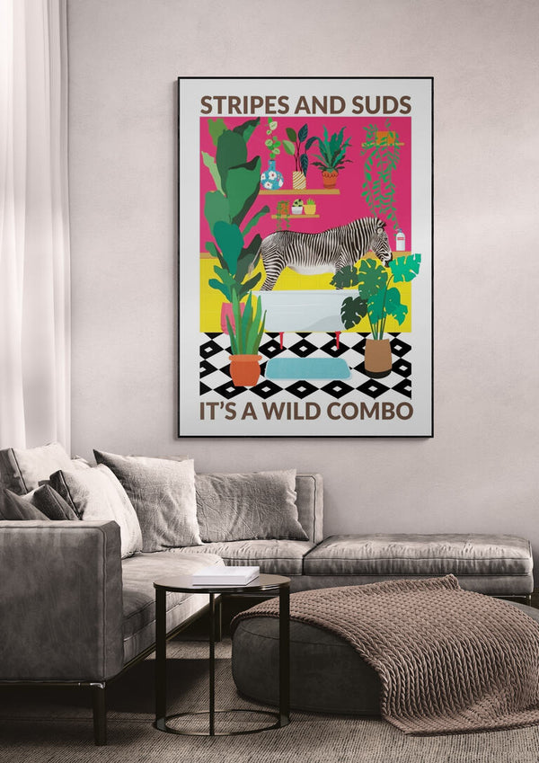 Stripes and Suds - Wallchart