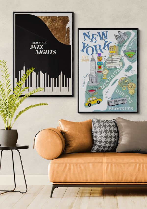 Map of New York - Carla Daly