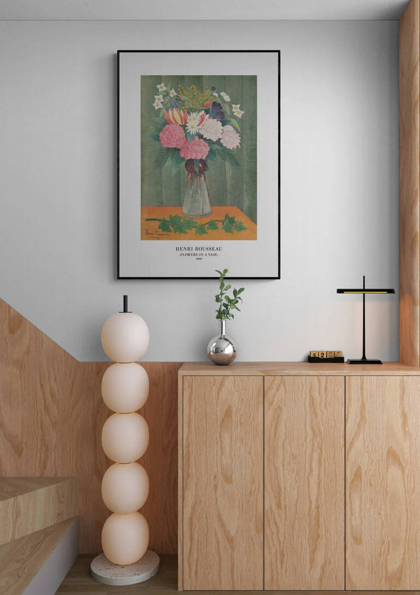 Blumen in einer Vase - Henri Rousseau
