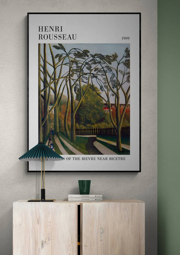 Die Ufer der Bahre - Henri Rousseau