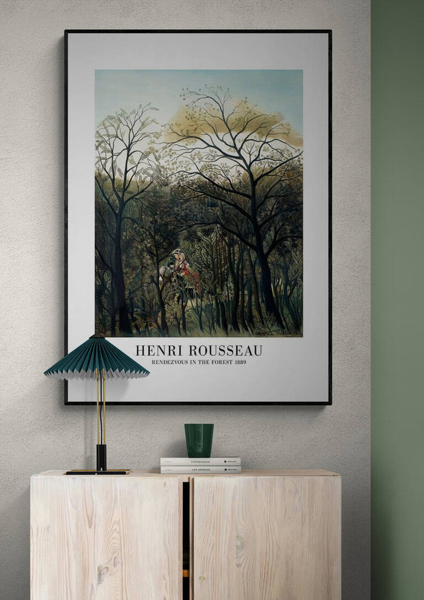 Rendezvous im Wald - Henri Rousseau