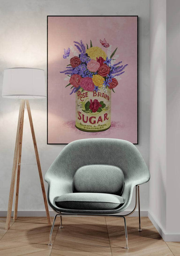 Blumen in einer Vintage-Dose - Raissa Oltmanns